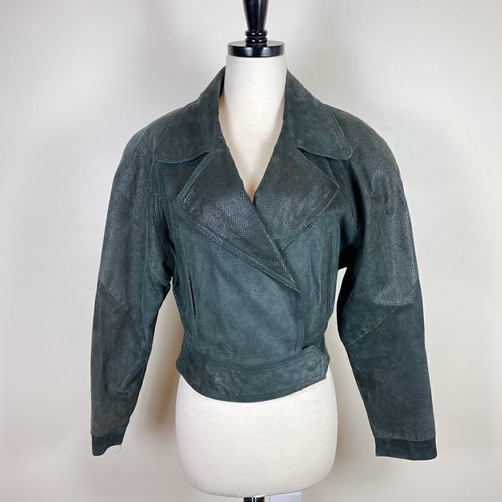 Wilson’s Leather Vintage 80s Motorcycle Jacket